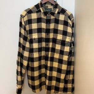 Woolrich Flannel - Men’s Medium, 100% Cotton